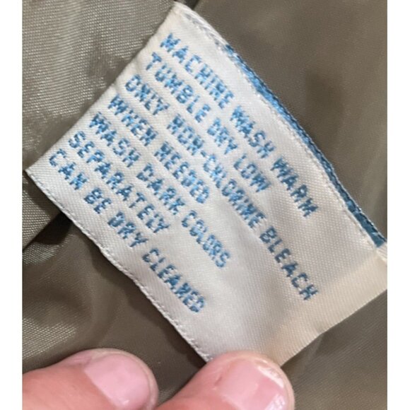 TravelSmith Khaki Safari Travel Polyester Blend Jacket Blazer, Size XL Pockets. - Picture 9 of 12